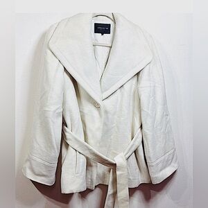 FINAL PRICE WINTER CLEARANCE! Lafayette 148 Coat, Wool Blend, Sz L, MSRP $1298